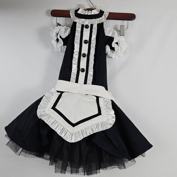Weissman- The maid costume inspired by Beasts Claudette size MC medium 10/12 EUC - Picture 10 of 16